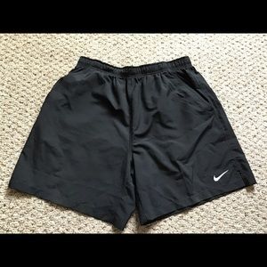 Vintage Nike Fit Dry Running Shorts Black Large